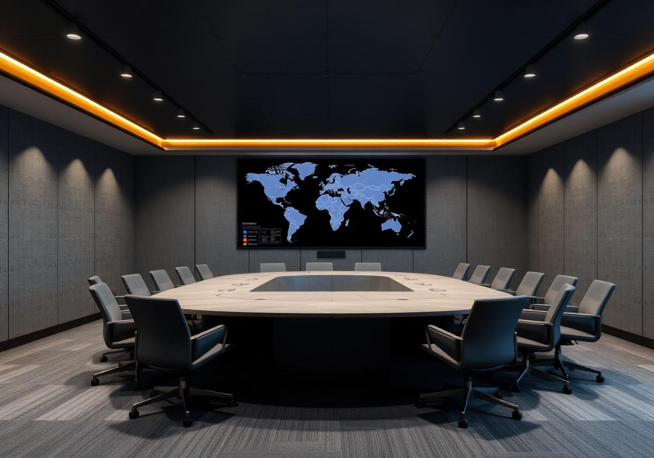 Strategic briefing room